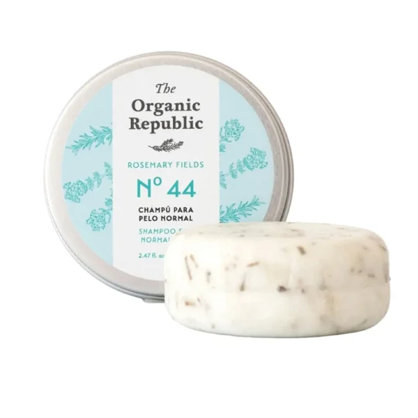 The Organic Republic Solid Shampoo For Normal Hair 70g