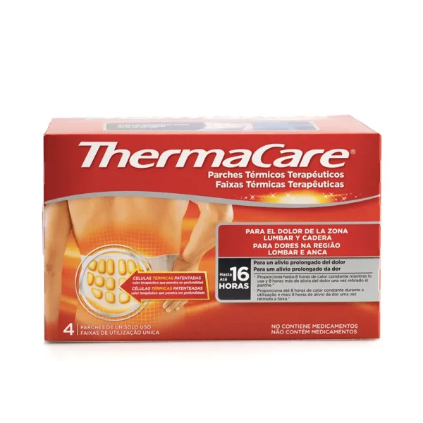 Thermacare Lumbar Hip Thermal Patches - 4 Units