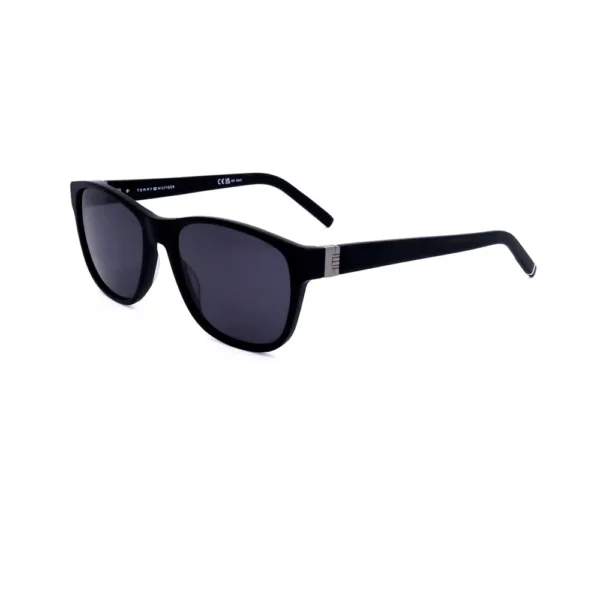 Tommy Hilfiger Rectangular Sunglasses 145mm - Black - Image 2