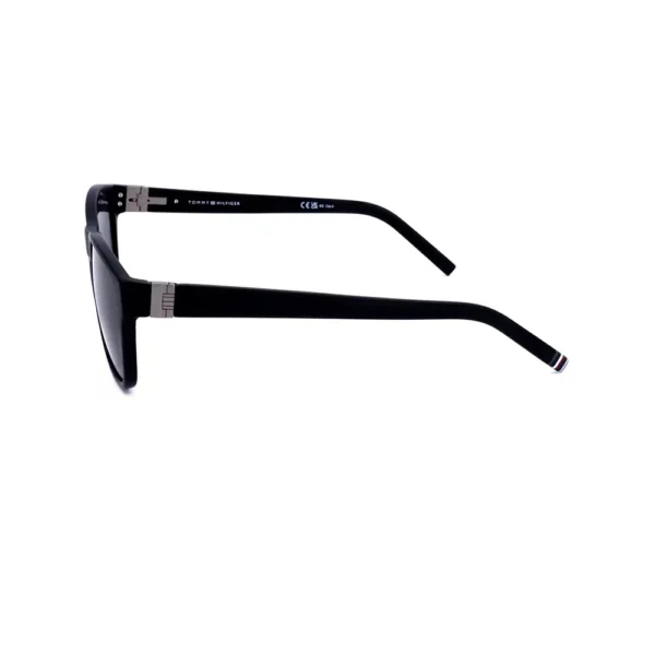 Tommy Hilfiger Rectangular Sunglasses 145mm - Black - Image 3