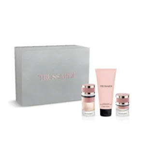 Trussardi 3-Piece Perfume Set: Eau de Parfum & Body Emulsion