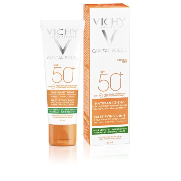 VICHY Capital Soleil 3-in-1 Mattifying SPF50+ 50ML - Image 2