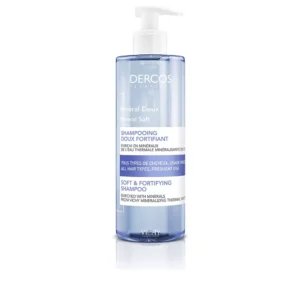 VICHY DERCOS Mineral Shampoo 400ML For Frequent Use
