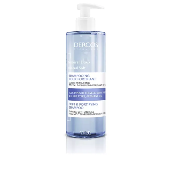 VICHY DERCOS Mineral Shampoo 400ML For Frequent Use