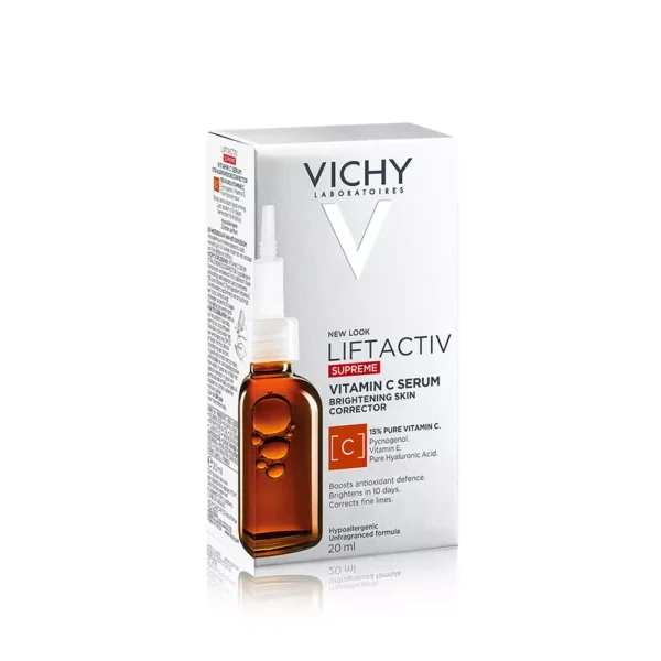 VICHY Liftactiv Supreme Vitamin C Serum 20ml - Image 3