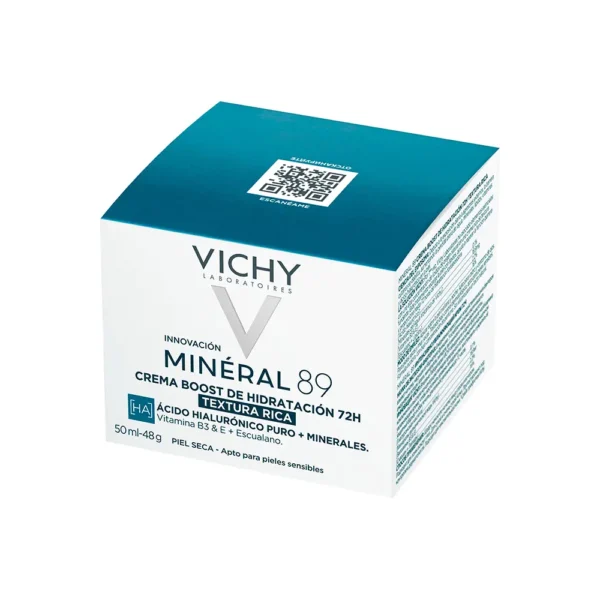 VICHY Minéral 89 72H Rich Moisturizing Cream 50ML - Image 3