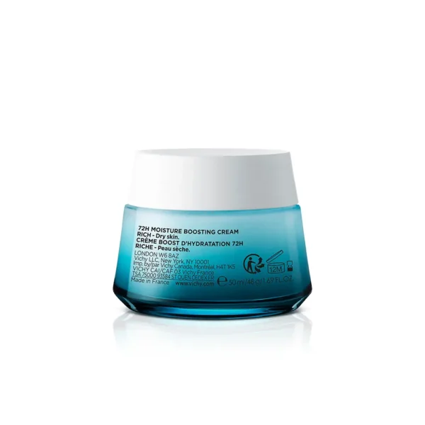 VICHY Minéral 89 72H Rich Moisturizing Cream 50ML - Image 4