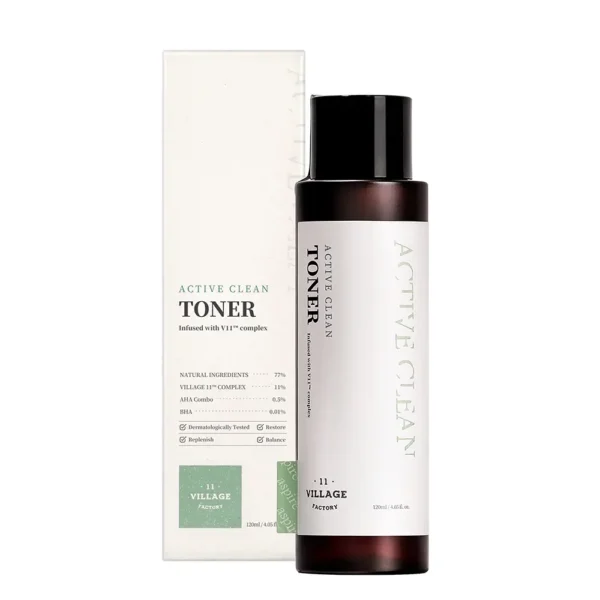 VILLAGE 11 Active Clean Toner 120ML - Image 2
