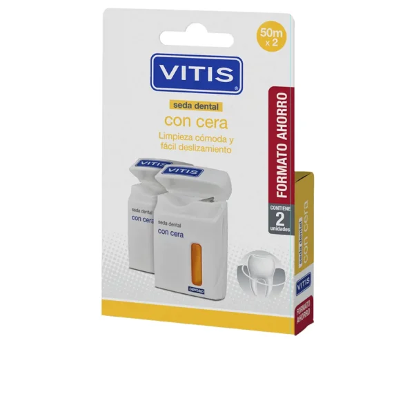 VITIS Dental Floss With Wax Duo - 2 Units