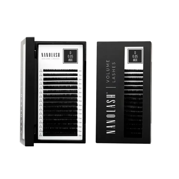 VOLUME LASHES False Eyelashes 0.05 D #6-13 mm - 1 Unit - Image 2