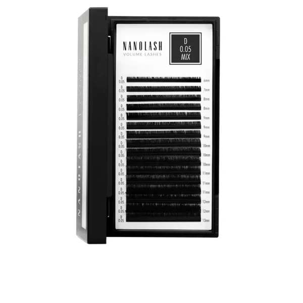 VOLUME LASHES False Eyelashes 0.05 D #6-13 mm - 1 Unit