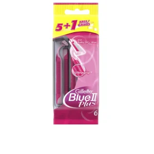 Venus Blue II Plus Disposable Hair Removal Blades - 6 Units