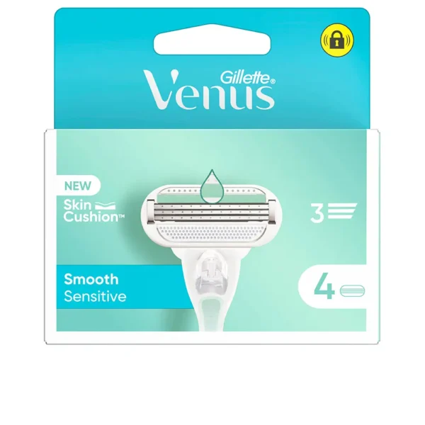 Venus Smooth Sensitive Charger With 4 Refills