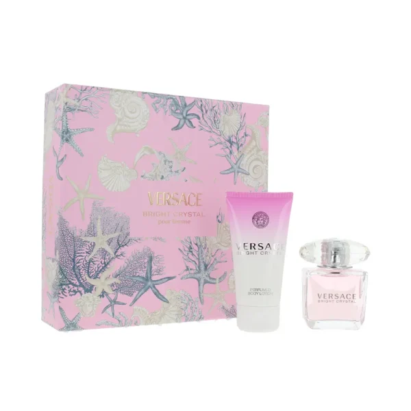 Versace Bright Crystal Eau de Toilette Set 30ml & Body Lotion 50ml