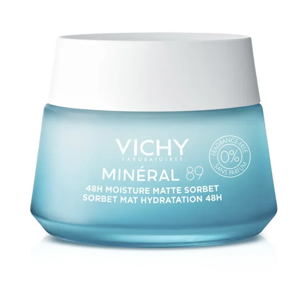 Vichy Minéral 89 Matte Sorbet Gel 50ml With Hyaluronic Acid