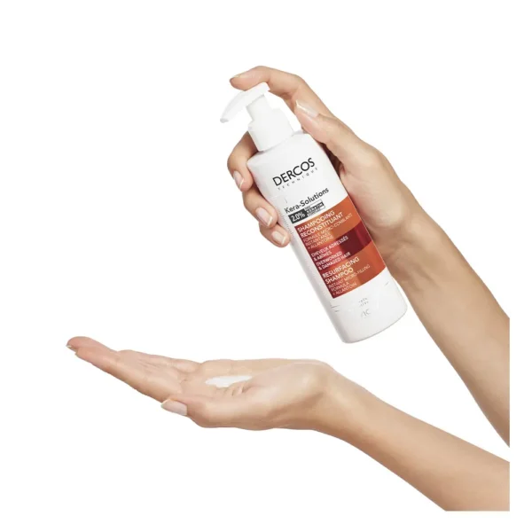 Vichy Reconstructing Shampoo 250ML for Damaged Hair - Image 3
