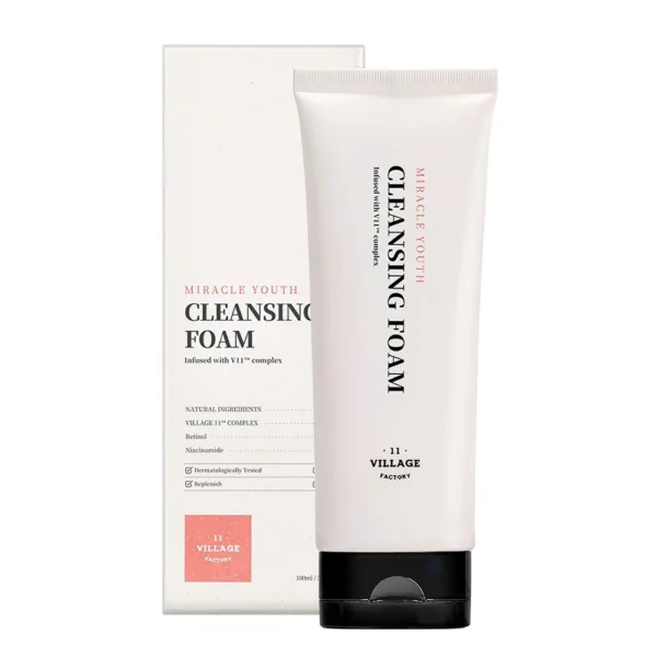 Village 11 Miracle Youth Clearing Foam 100ML - Image 2