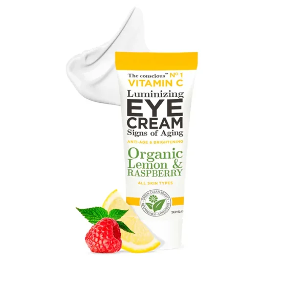 Vitamin C Luminizing Eye Cream 30ml with Lemon & Raspberry - Image 4