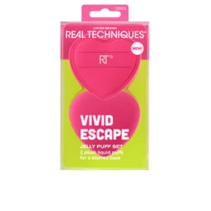 Vivid Escape Jelly Puff Case - 2 Pieces