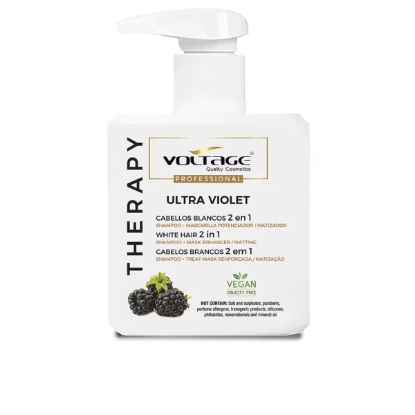 Voltage Cosmetics 2-In-1 Shampoo-Mask For Blonde Hair 500ML