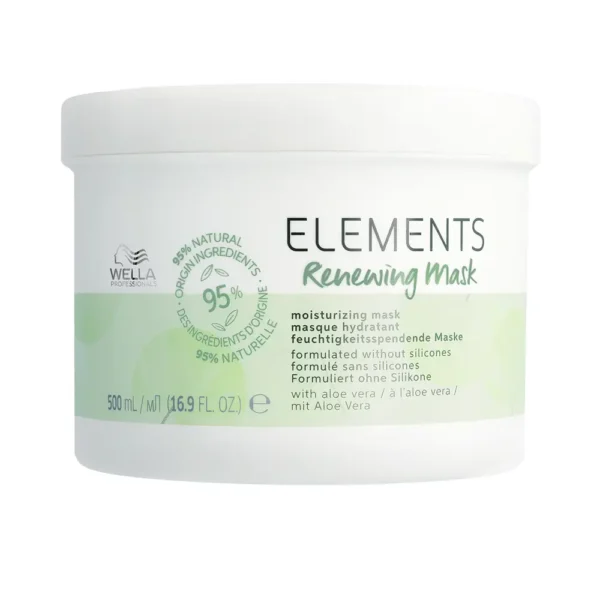 Wella Elements Renewing Moisturizing Mask 500ml for All Hair Types