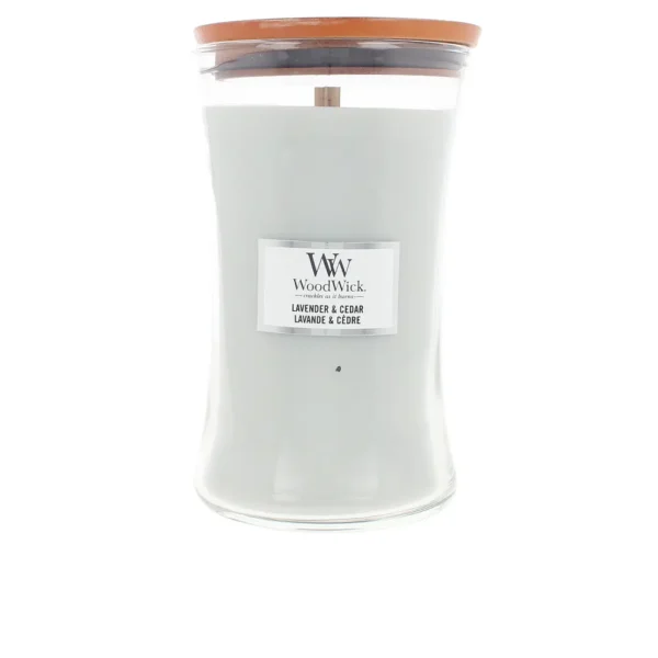 Woodwick Lavender & Cedar Candle 609g