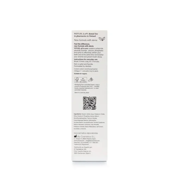 YOTUEL All In One Snowmint Toothpaste 75ml - Image 3