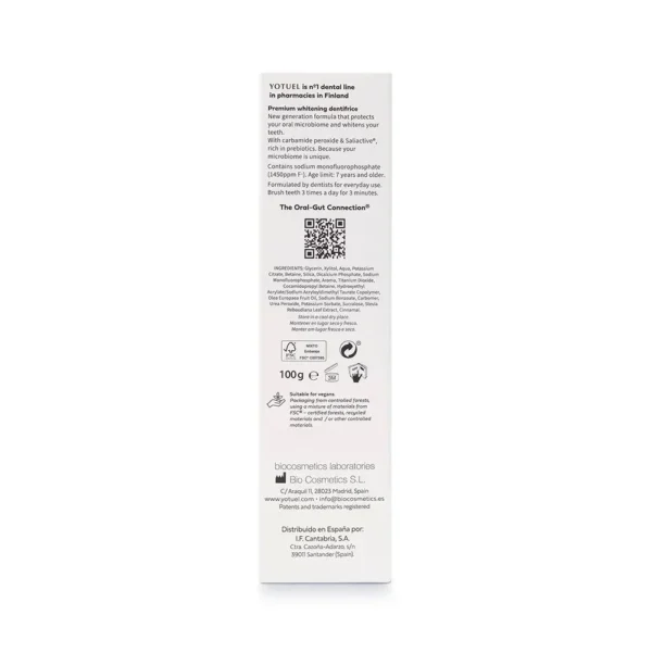 YOTUEL MICROBIOME ONE Toothpaste 100ML - Image 3