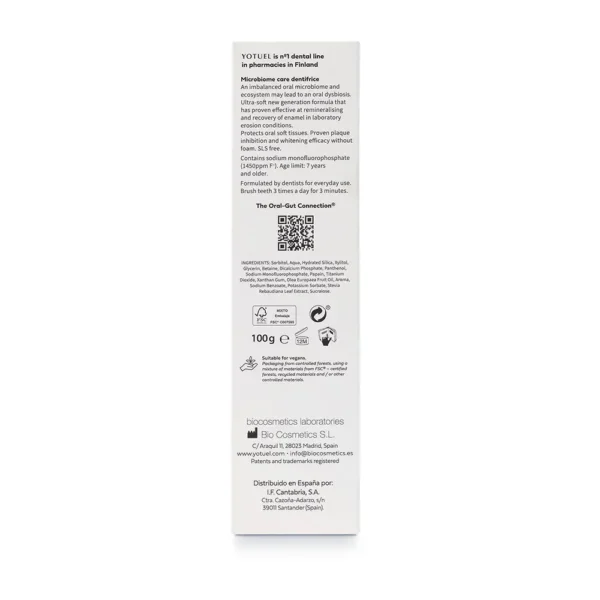 YOTUEL Microbiome Erosion Toothpaste 100ML - Image 3