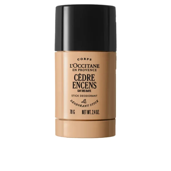 CÉDRE ENCENS Deodorant Stick 75g - Alcohol Free