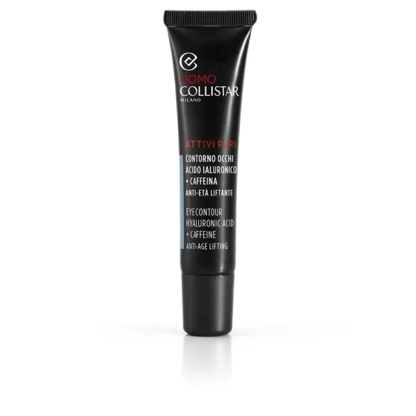Collistar Uomo Attivi Puri Eye Contour 15ml with Hyaluronic Acid