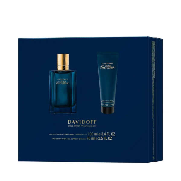 Davidoff Cool Elixir Intense Perfume Set of 2 - Image 2