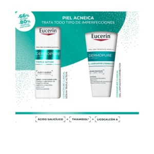 Eucerin Dermopure Clinical Triple Action Case - 2 Pieces