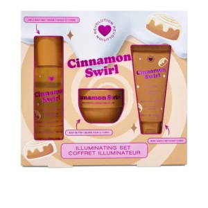 I Heart Revolution Cinnamon Swirl Bath & Body Set 3 Pcs