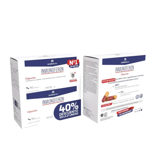Immunoferon Capsules 2 Packs of 90 Units - Image 2