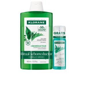 Klorane Organic Nettle Sebum Control Shampoo Set