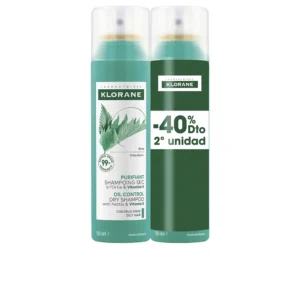 Klorane Sebum-Regulating Dry Shampoo Set 2 x 150ML