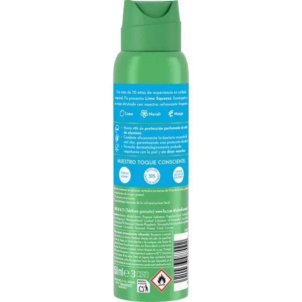 Limones Del Caribe Deodorant Spray 150ml - Image 2