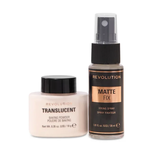 Matte Makeup Fixer Duo Set - 2 Pieces - Image 2