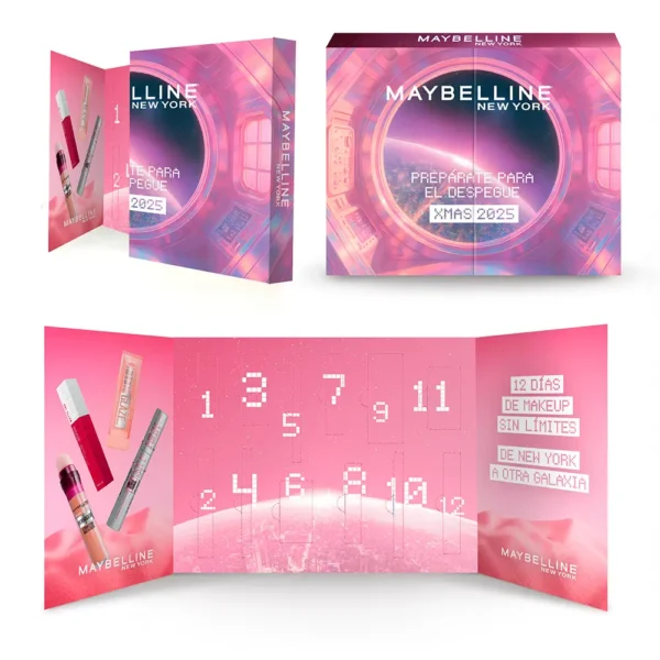 Maybelline Advent Calendar With 12 Makeup Pieces - Image 2