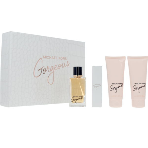 Michael Kors 4-Piece Perfume Set with Shower Gel & Lotion - Image 2