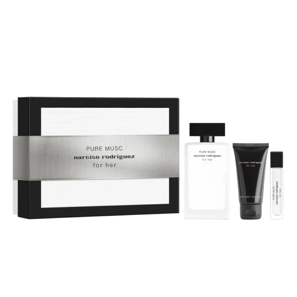 Narciso Rodriguez For Her Pure Musc Gift Set 3 Pieces