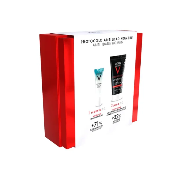 VICHY Homme Structure Force Cream Set 50ML + 10ML - Image 2