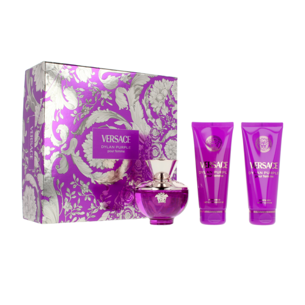 Versace Dylan Purple 4-Piece Gift Set - Image 3
