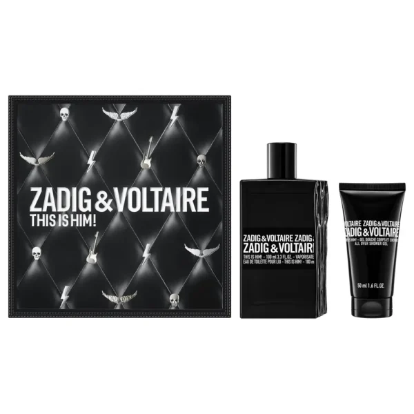 ZADIG & VOLTAIRE This Is Him! Gift Set 100ML EDT & 50ML Shower Gel