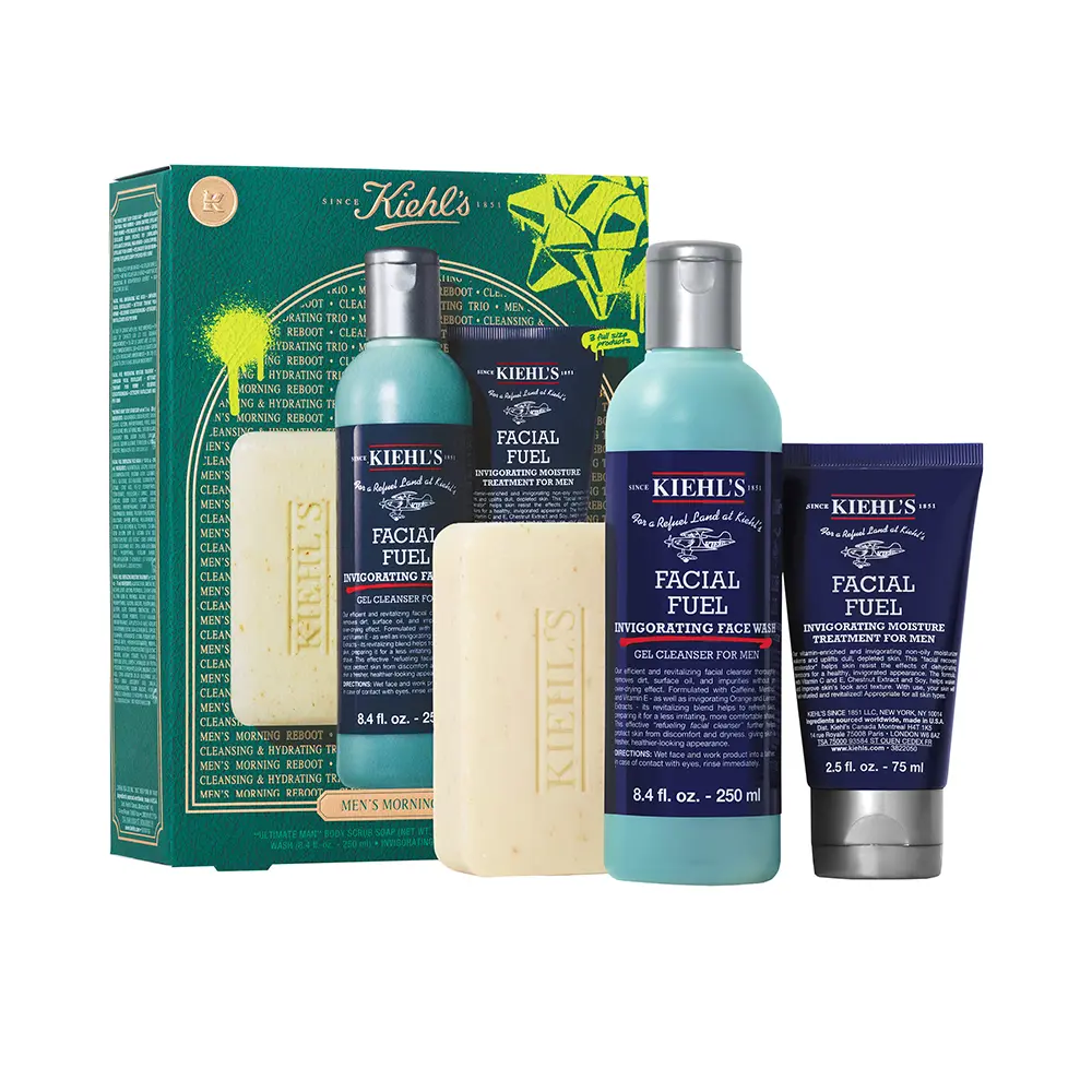 Kiehl's Facial Fuel 3-Piece Set