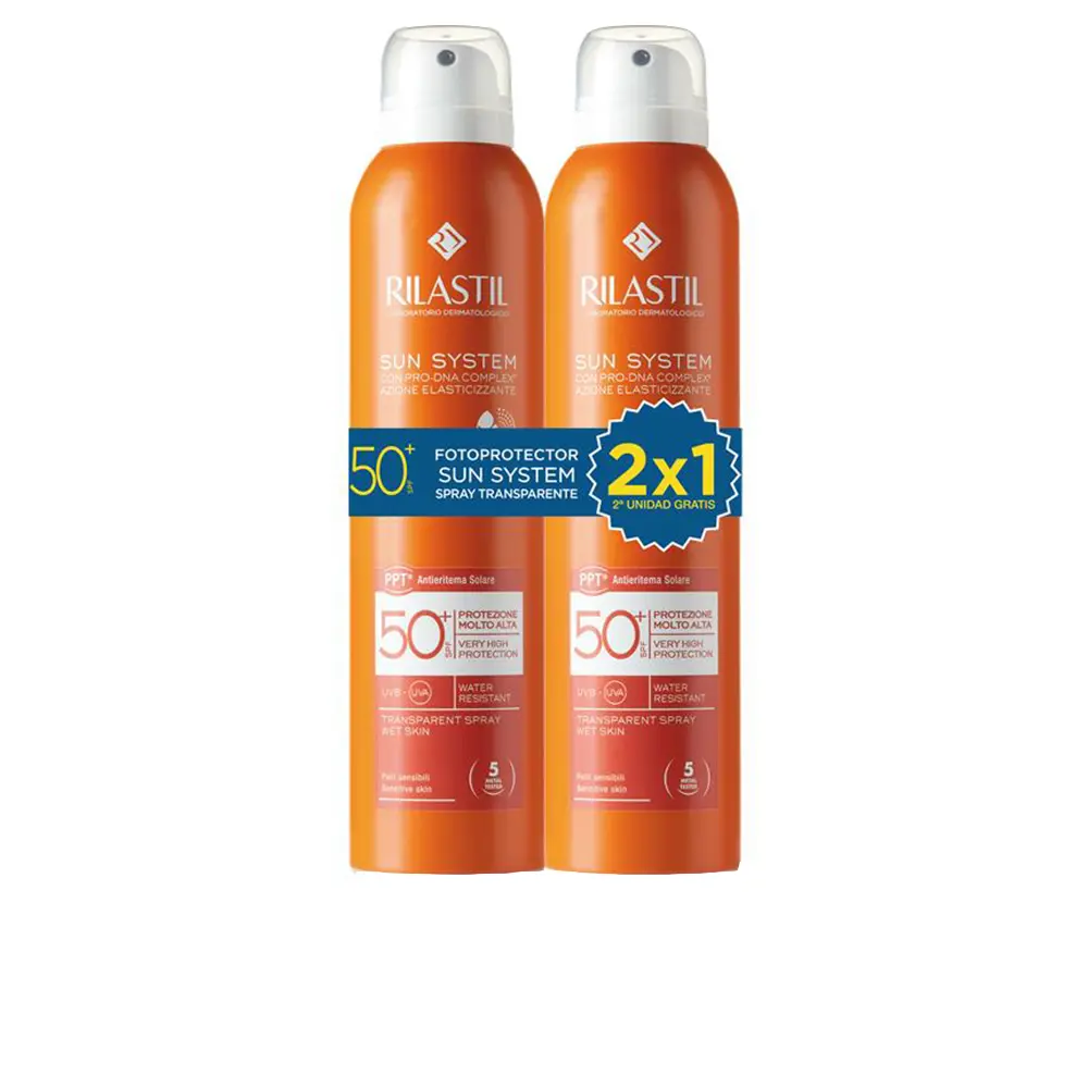 Sun System SPF50+ Transparent Spray
