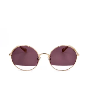 Furla Round Golden Sunglasses