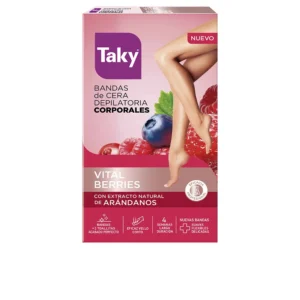 Red Fruits Body Wax Strips