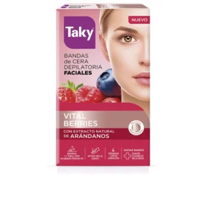 Red Fruits Facial Wax Strips